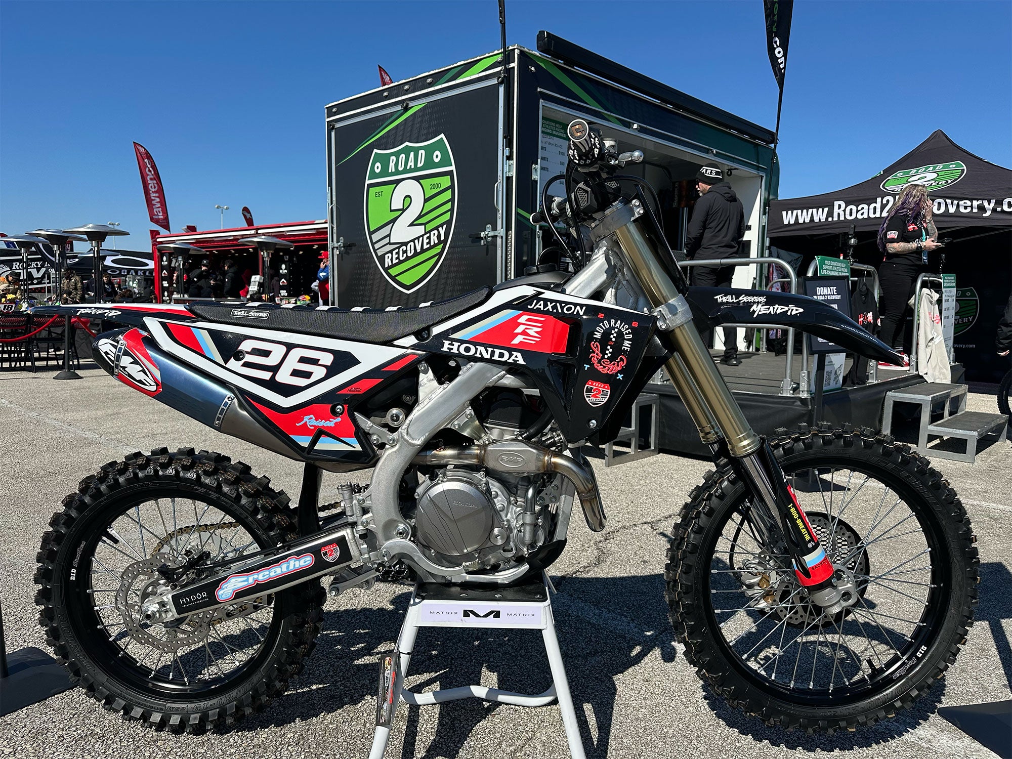 2026 Honda CRF450 Giveaway – Road 2 Recovery