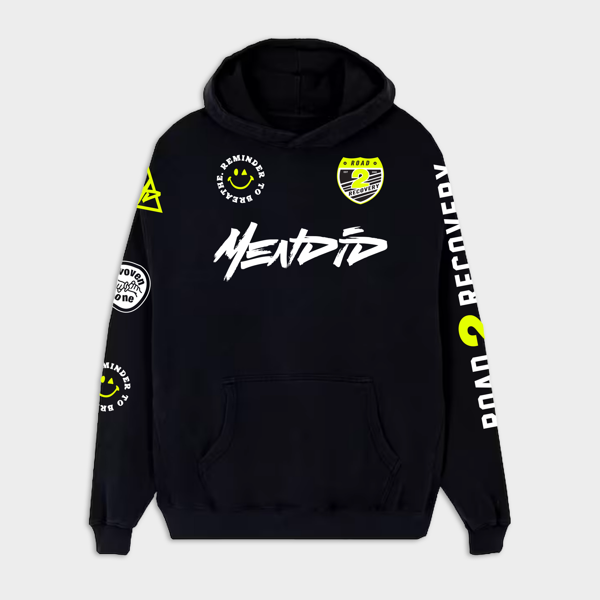 R2R x Mendid Moto Raised Me Adult Hoodie
