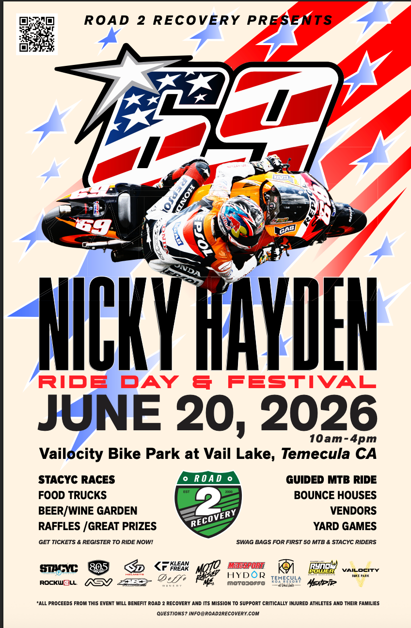 NICKY HAYDEN RIDE & FESTIVAL!