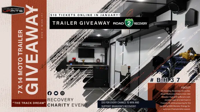 Custom UpFits x Brandon Hartranft Trailer Sweepstakes