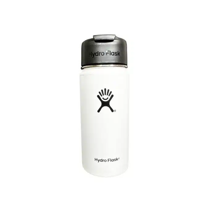 White Hydro Flask- Cycle for Savage - Image 2