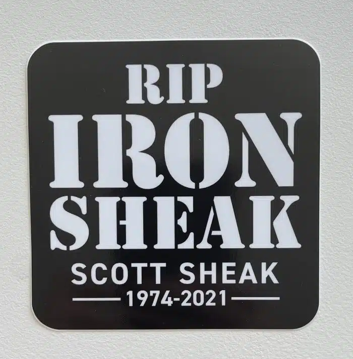 Iron Sheak Support Stickers - Image 3