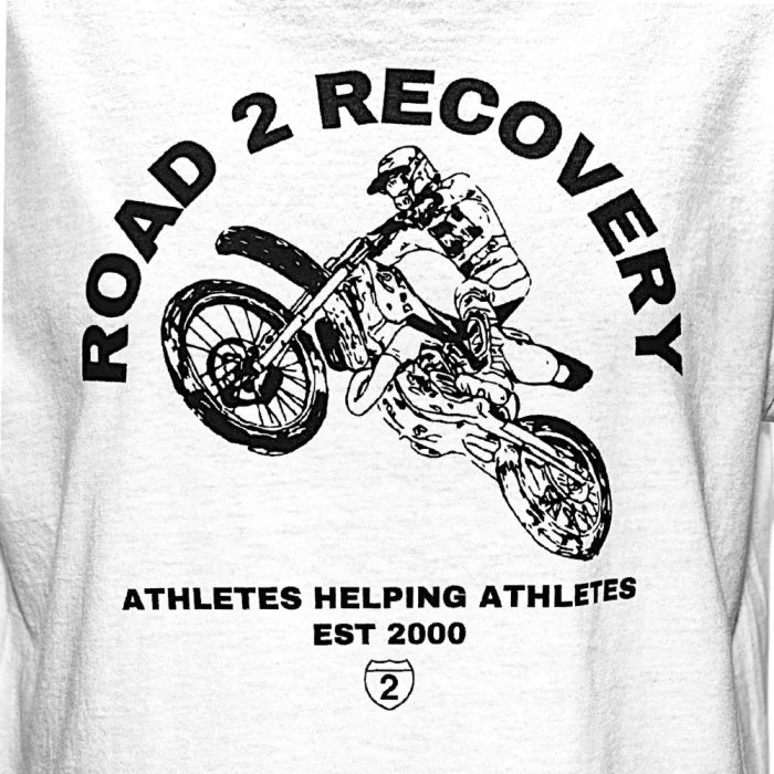 R2R Kids Moto Tee White - Road 2 Recovery