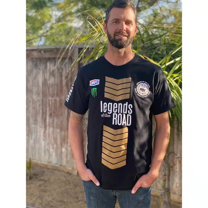 Limited Edition Legends of the Road Shirt- BLACK