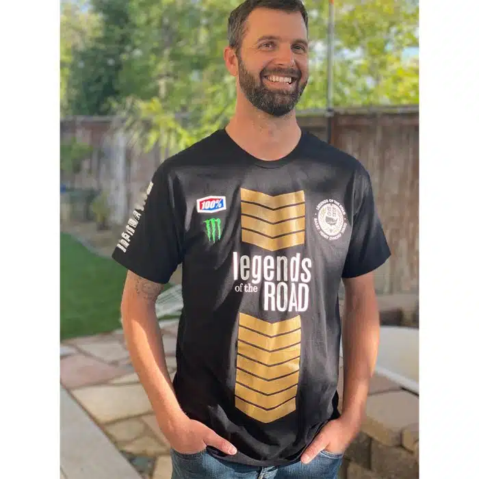 Limited Edition Legends of the Road Shirt- BLACK - Image 2