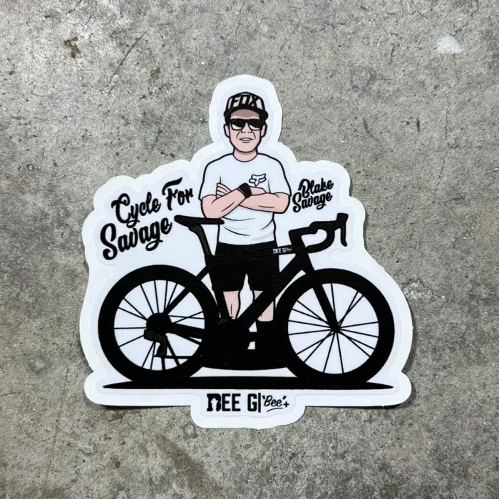 Blake Savage Sticker- Designed by Bee G Creations