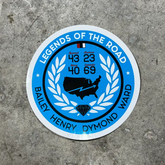 Limited edition Legends of the Road- Stickers