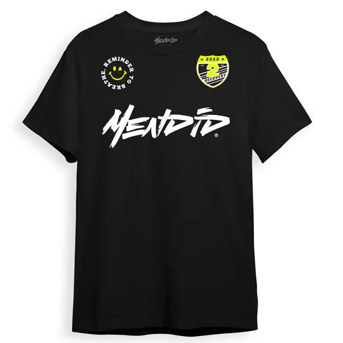 Front of Shirt with logos